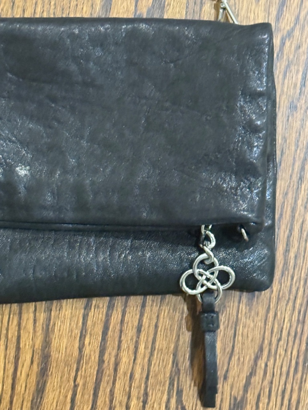 Stella and Dot Waverly 3 Way Crossbody Lambskin Leather Purse - Picture 5 of 9